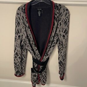 Oversized Cardigan/Sweater with Belt